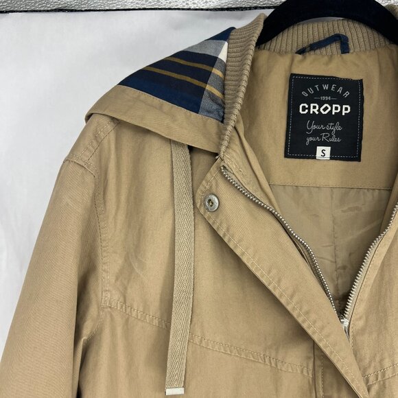 Cropp Outerweaer - Size Small - Tan Jacket - Picture 5 of 11